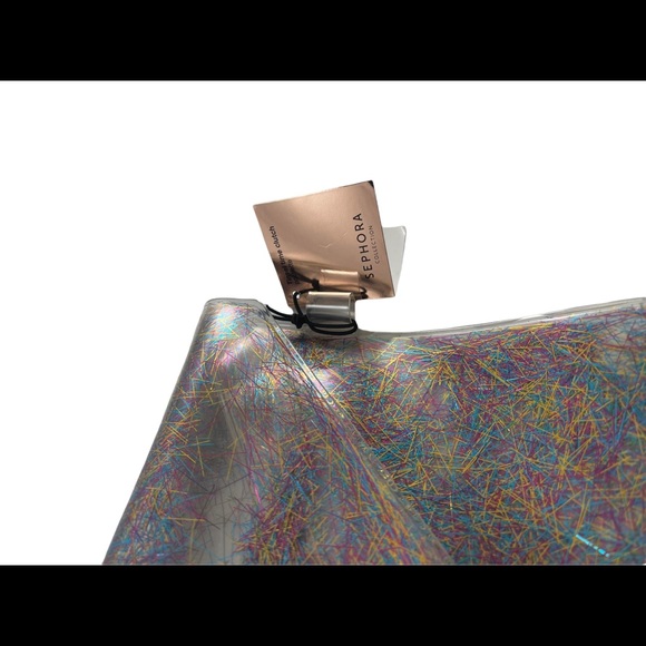 NWT Sephora Tinsel Time confetti clutch purse - Picture 3 of 6